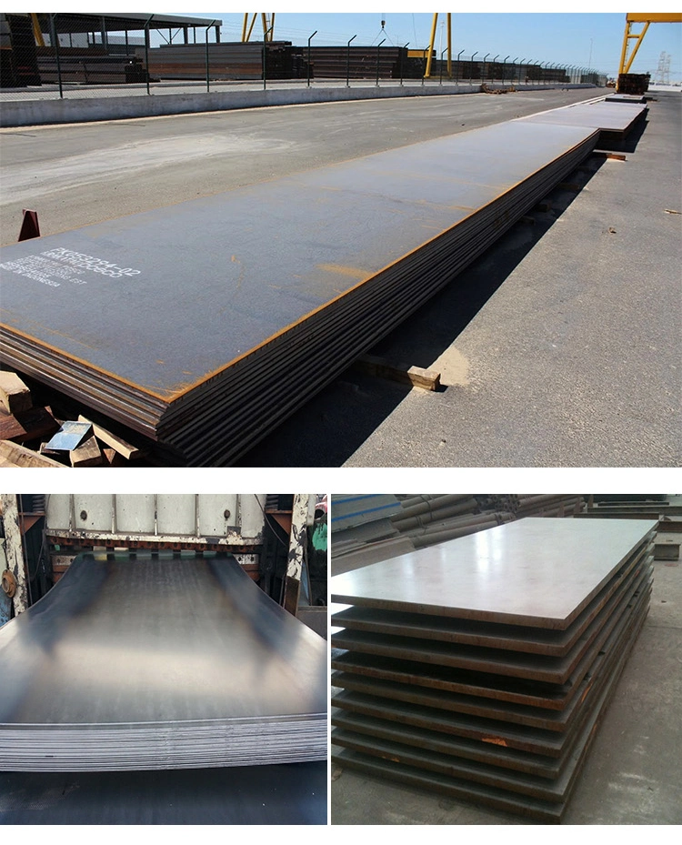 ASTM China Mill Factory Q235A Q255A SA285grc P355nl2 Spv490q A537cl2 Q355ND Spv355 Hot Rolled Ms Mild Carbon Steel Plate for Building Material and Construction