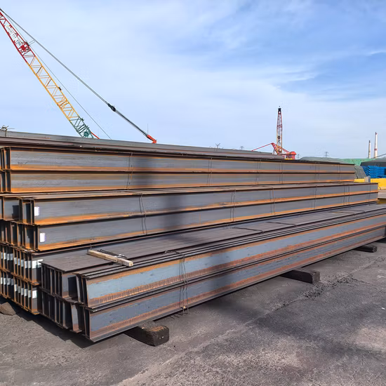 Magazzino Edelstahl/Galvanisiert/Eisen Trave strutturale in acciaio al carbonio per saldatura Hea/Heb/Ipe Profilo in acciaio Trave in metallo IH per edilizia